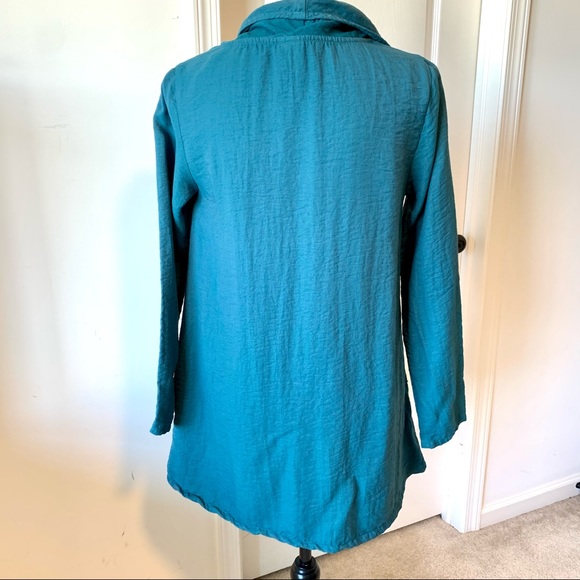 ET’ LOIS Cowl Neck “Helia” Tunic Blouse—SZ. XS - Picture 6 of 15
